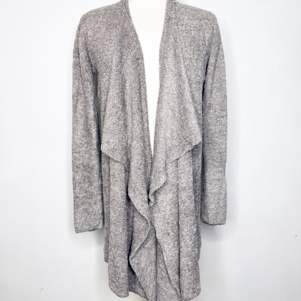 Barefoot Dreams Bamboo Island Wrap Open Front Women's Sweater Size Small Medium
